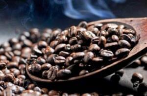 fresh roasted coffee beans