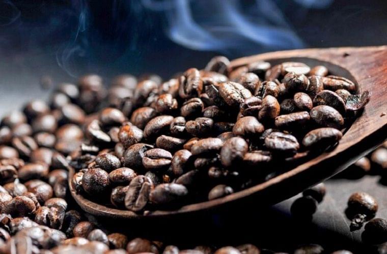 fresh roasted coffee beans